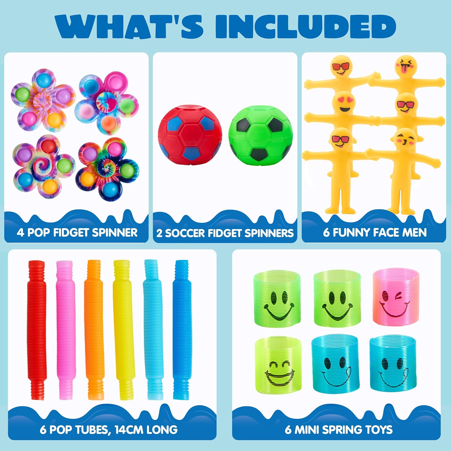 Joyfy 60 Piece Party Favors Set, Fidget Toys Assortment for Kids photo 3