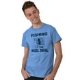 thumbnail image 4 of Fishing Reels Funny Fisher Pun Joke Men's Graphic T Shirt Tees Brisco Brands X, 4 of 6