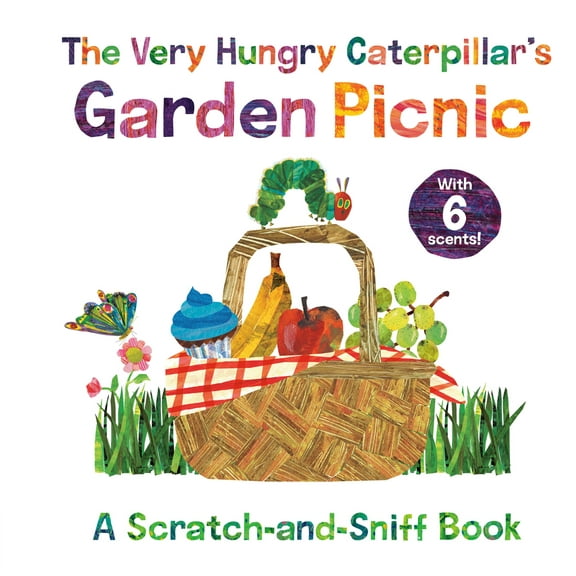 Pre-Owned The Very Hungry Caterpillar's Garden Picnic: A Scratch-And-Sniff Book (Board book) 0593097041 9780593097045