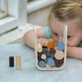 thumbnail image 4 of PlanToys® Timber Tumble Wooden Balancing & Strategy Game for Kids Ages 3+ | Montessori Educational Toy for Fine Motor Skills, Logical Thinking & Concentration | Eco-Friendly Family Game, 4 of 9