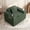 Green, variant on SEENYOO 41.3" Bean Bag Floor Chair, White Modern Sofa Chair for Gaming & Reading, Lounge Chair with Pocket Spring Support, Cup Holders & Side Pockets, No Assembly