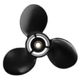 thumbnail image 7 of 9 1/4 x 11 Outboard Propeller compatible for Evinrude Johnson OMC 8-15 horsepower 174817 Marine Propeller 13 Spline Tooth 3 Blades Aluminum Alloy, 7 of 7