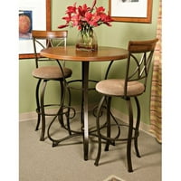 Powell Hamilton 3 piece Pub Set with Swivel Stools by Powell
