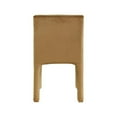 thumbnail image 5 of Meridian Furniture Kai Saddle Velvet Dining Chair (Set of 2), 5 of 8