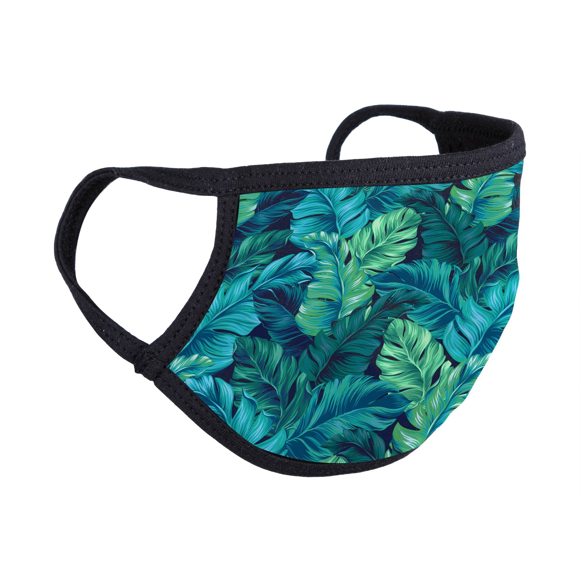 Washable Face Mask Reusable Monstera Deliciosa Hand Made Masks