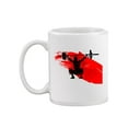 thumbnail image 2 of Weightlifter Silhouette Mug Unisex's -Image by Shutterstock, 2 of 4