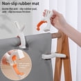 thumbnail image 4 of Pegs for Washing Line, Towel Clips for Sun Loungers, 6 Pcs Non-marking Rabbit Clothes Pins, Large Windproof and Non-Slip Strong Towel Clips for Beach Towel, Bath Towels, Sheet and Thick Clothe, 4 of 5