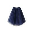 thumbnail image 1 of IROINNID Women's Pleated Gauze Adult Tutu Dancing Skirt Short Empire Waist Short Solid Color Skirt, 1 of 3
