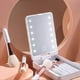 thumbnail image 3 of Travel Makeup Brush Set With LED Light Mirror With 14 Makeup Brush Sets For Gifts, 3 of 5