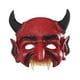 thumbnail image 1 of Accesorios de Halloween,Máscara de demonio de Halloween rojo aterrador,Máscara de media cara Cosplay Adultos, nocturno de utilería para máscaras de Salvador Accesorios de Halloween, 1 of 4