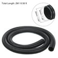 thumbnail image 2 of Uxcell EVA Flexible Vacuum Cleaner Hose, 39 mm Outer Diameter 2M Length Dust Collection Hose Black, 2 of 5