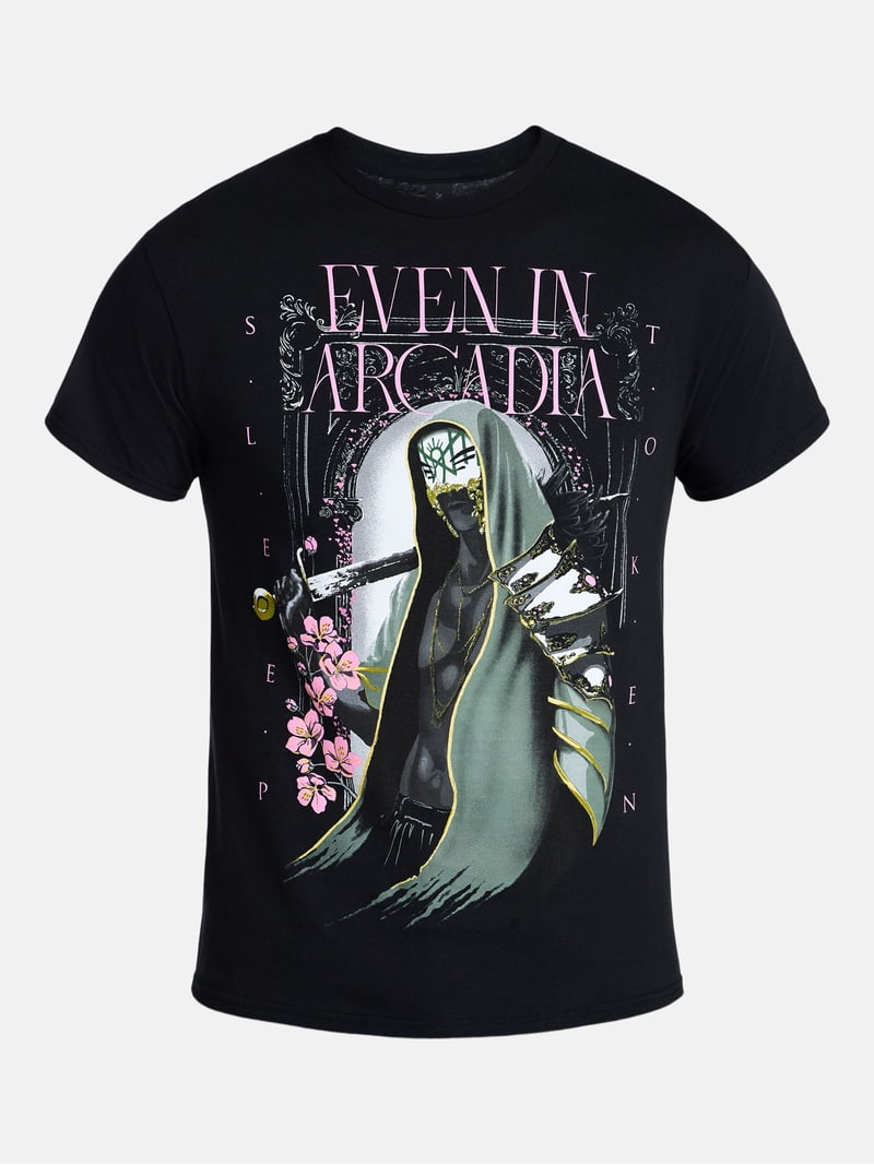 Sleep Token Men's and Big Men's Even in Arcadia Graphic Tee, Sizes