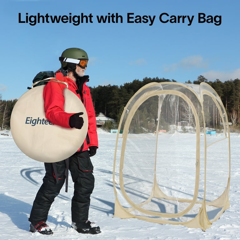 EighteenTek Portable, Foldable Weather-Proof Pop-Up Sports EighteenTek Portable, Foldable Weather-Proof Pop-Up Sports