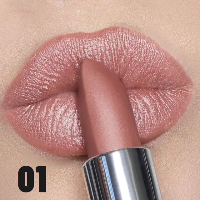 Salud y Belleza, Belleza y Maquillaje, Labial/Brillo Labial, Labial, Labial con Brillo de Diamante 3.5g Resistente al Agua Larga Duración Mate Brillante Metálico Esmerilado, la ipstick