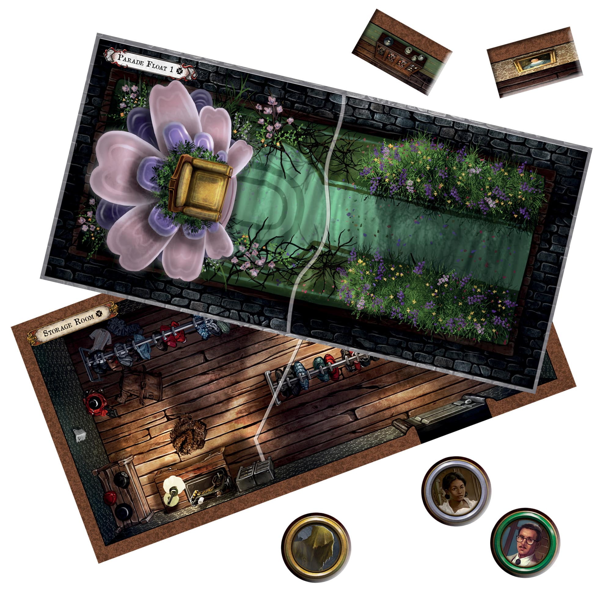  Mansions of Madness Sanctum of Twilight Expansion - Confront  the Shadows of the Order! Cooperative Mystery Game, Ages 14+, 1-5 Players,  2-3 Hour Playtime, Made by Fantasy Flight Games : Toys & Games