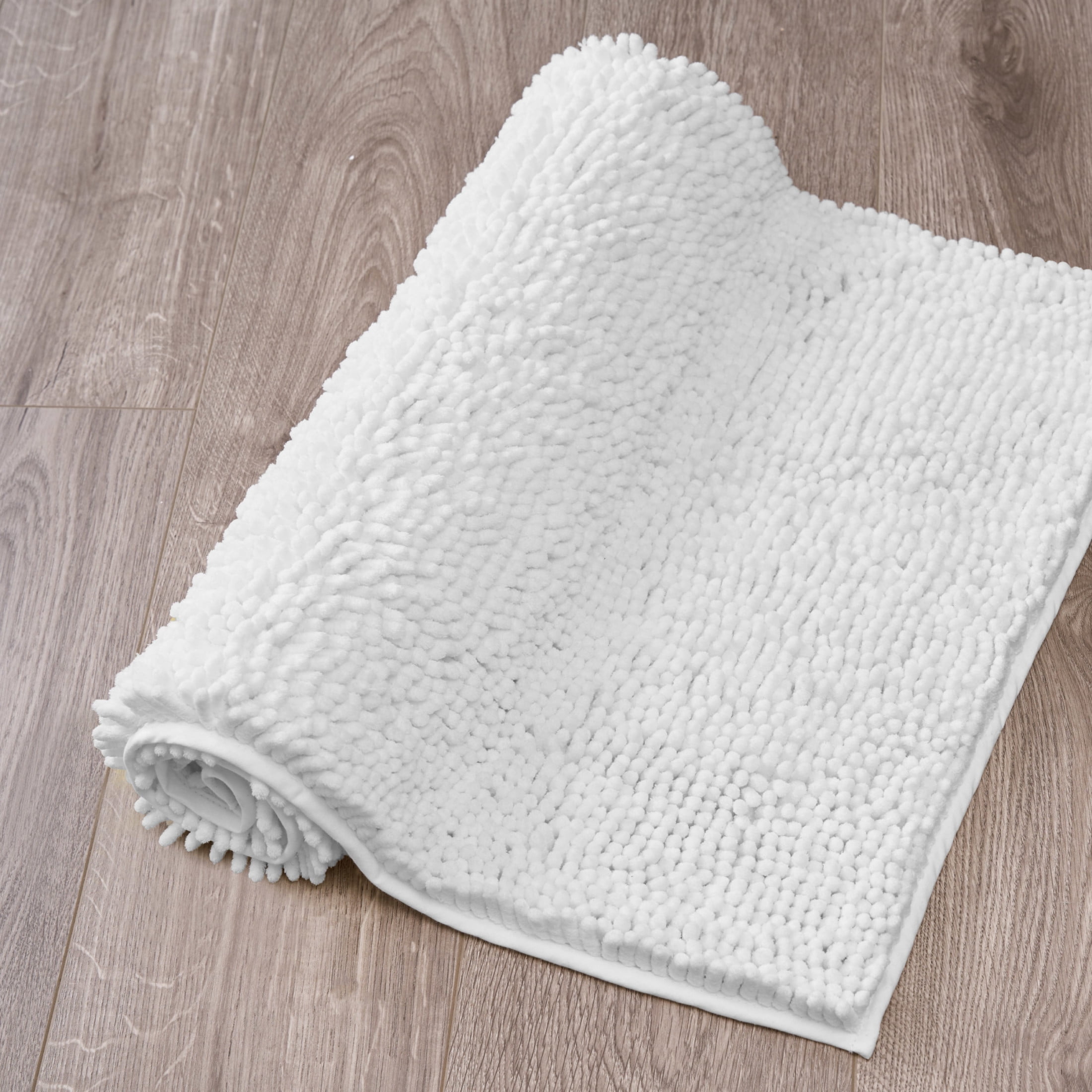 Resort Collection Chenille Plush Loop Bath Mats