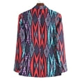 thumbnail image 3 of Men‘s Autumn And Winter Long Sleeve Printed Suit Coats Blouse, 3 of 6