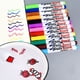thumbnail image 4 of pstuiky Pack de 24 rotuladores de pizarra blanca borrables a base de agua, de colores rojo, verde y azul. Marcadores fáciles de borrar de 20 ml., 4 of 9