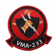VMA-233 Squadron Patch – Plastic Backing