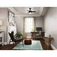 thumbnail image 6 of Hunter 36 inch Small Indoor Ceiling Fan with LED Light and Pull Chain - Modern Ceiling Fan, Standard Mount, 3 Blades, For Bedroom, Home Office, or Laundry Room, Quiet - Aker 59302, Matte Black, 6 of 16