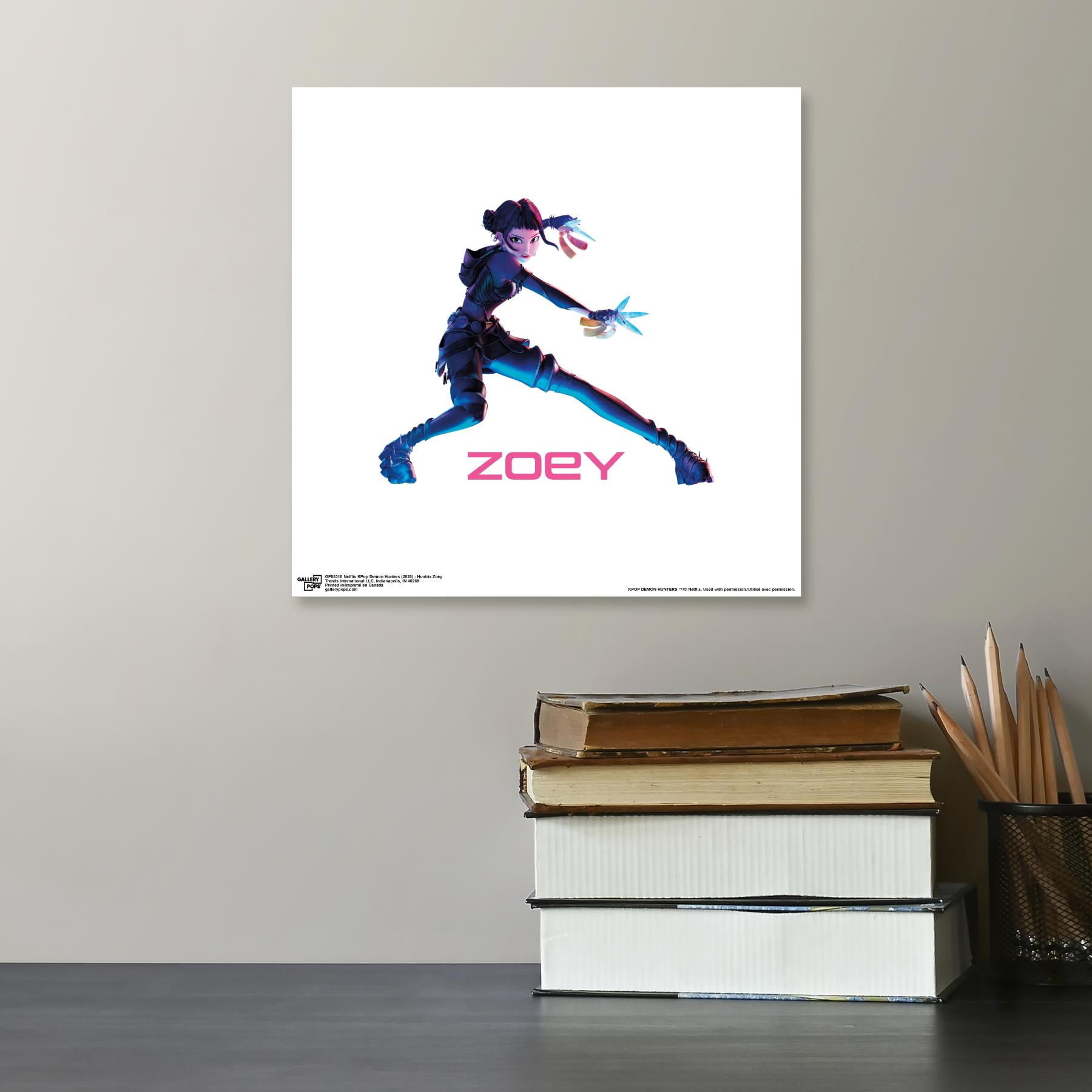 Gallery Pops Netflix KPop Demon Hunters (2025) - Huntrix Zoey Wall