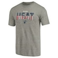 thumbnail image 2 of Men's Gray Miami Heat Freedom Tri-Blend T-Shirt, 2 of 3
