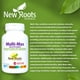 thumbnail image 5 of New Roots Herbal - Multivitam&#2013265933nico Multi-Max, 120 c&#2013265921psulas vegetales, suministro para 60 d&#2013265933as, f&#2013265923rmula avanzada de 45 ingredientes con a, 5 of 9
