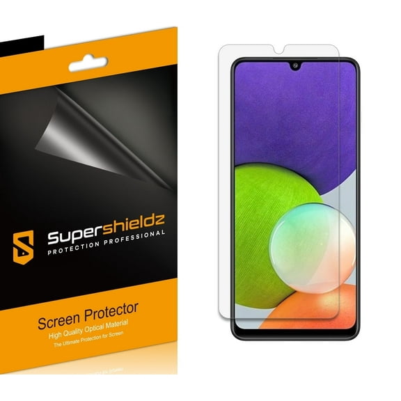 [6-Pack] Supershieldz for Samsung Galaxy F22 Screen Protector, Anti-Glare & Anti-Fingerprint (Matte) Shield