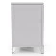 thumbnail image 3 of Furniture of America Anaiya Contemporary Solid Wood Nightstand with USB in White, 3 of 8