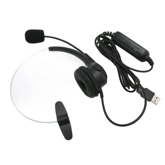 Call Center Headset,USB Headset with Microphone USB Service Headset Customer Service Headphone Professionally Tested