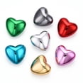 thumbnail image 4 of 20 pc UV Plating Acrylic Beads Heart Mixed color 18x19.5x11.5mm Hole: 1.8mm, 4 of 4