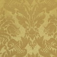 thumbnail image 2 of Ultimate Textile (2 Pack) Damask Saxony 54 x 96-Inch Oval Tablecloth - Home Dining Collection - Scroll Jacquard Design, Gold, 2 of 3