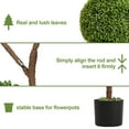 thumbnail image 6 of 5FT Triple Ball Artificial Boxwood Topiary Tree Faux Plant for Indoor Outdoor Home Office Decor, 6 of 10
