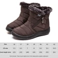thumbnail image 3 of Botas para clima frío para mujer Botas con plataforma de tobillo antideslizantes Botas cómodas para caminar Likrtyny Tenis De Mujer Tenis De Hombre, 3 of 8