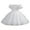 White, variant on Little Girls Pearl Party Ball Dress Mesh Tiered Tulle Tutu Party Wedding Toddler Pageant Formal Prom Gown 0-5 Years