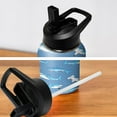 thumbnail image 6 of 40oz Cute Shark Water Bottle with Handle and Flip Straw, Sports Stainless Steel Insulated Cup, Travel Coffee Mug Tumbler, Birthday Mothers Day Chritmas Gifts for Women Animal Lovers, 6 of 6