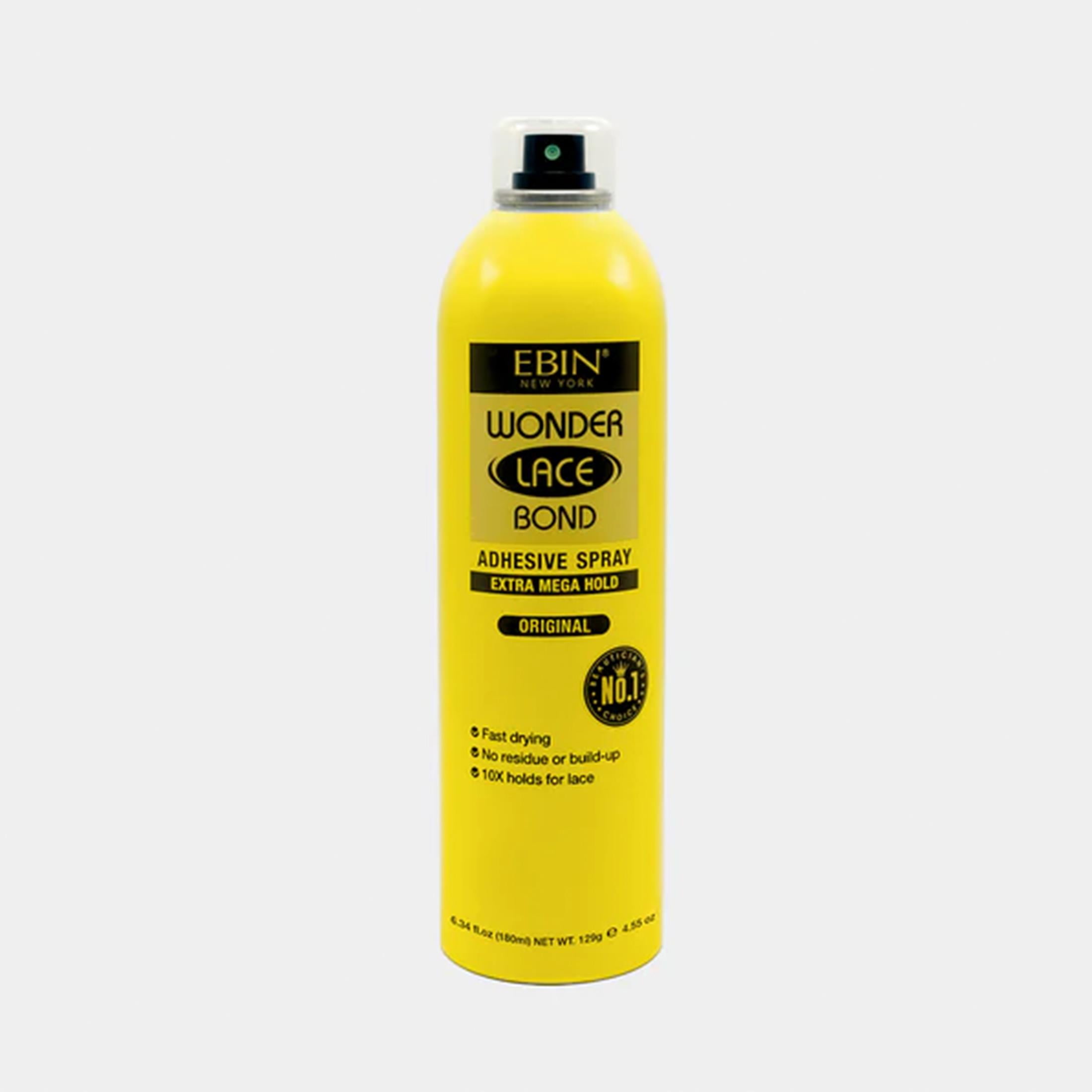 EBIN Wonder Lace Bond Wig Adhesive Spray EXTRA MEGA HOLD 6.34 oz