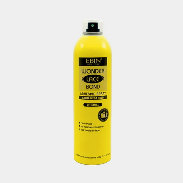 EBIN Wonder Lace Bond Wig Adhesive Spray EXTRA MEGA HOLD 6.34 oz
