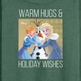 thumbnail image 3 of Frozen 2 - Warm Hugs Holiday Wishes - Women's Lightweight French Terry Long Sleeve Shirt, 3 of 5