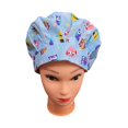thumbnail image 2 of ruzhgo Operating Hats Nurses Long-time Service Gourd-shaped Pure Color Button Professional Assorted Colors Multifunctional Working Caps Hallowmas Yellow G-09, 2 of 5