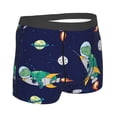 thumbnail image 3 of Naloa Astronaut Dinosaur and Space Print Mens Underwear - Boxers for Men, Classic Briefs for Men, 3 of 9