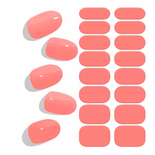 Calcomanías Uñas Gel Autoadhesivas Manicura 16 Piezas Larga Duración