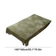 thumbnail image 3 of Guozer Decorative Tablecloth with Tassels Retro Cotton and Linen Tablecloth Coffee Table Covers for Party Decor, 3 of 6