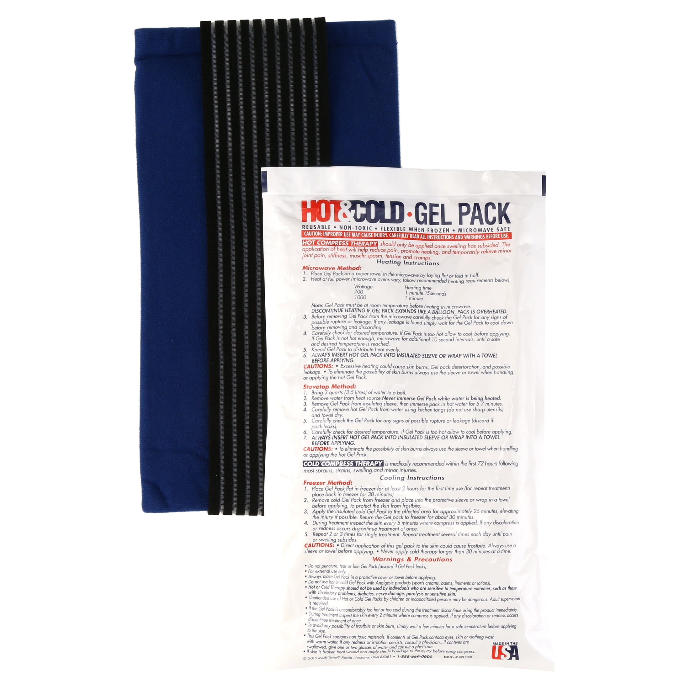 Medi-Temp Reusable Hot&Cold Compress Medium Universal 1ct 