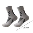 thumbnail image 2 of Calcetines deportivos para hombre que absorben la humedad y repelen el sudor para caminar y correr., 2 of 5