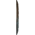 thumbnail image 4 of Ekena Millwork 17 7/8"OD x 3 5/8"ID x 1 1/4"P Dublin Ceiling Medallion (Fits Canopies up to 5 1/8"), Hand-Painted Bronze Blue Patina, 4 of 6