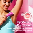 thumbnail image 5 of Obacre Bikini Trimmer for Women,Painless Electric Razor for Silk Skin,Cordless Wet/Dry&nbsp;Body Shaver for Trip,Replaceable Lady Facial Groomer,Waterproof Easy Cleaning,Ceramic Blade,USB Charge Dock, 5 of 7