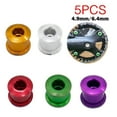 thumbnail image 2 of ZPAQI 5pcs Aluminum Alloy Chainring Bolts Single Speed Chainwheel Screws Durable, 2 of 13