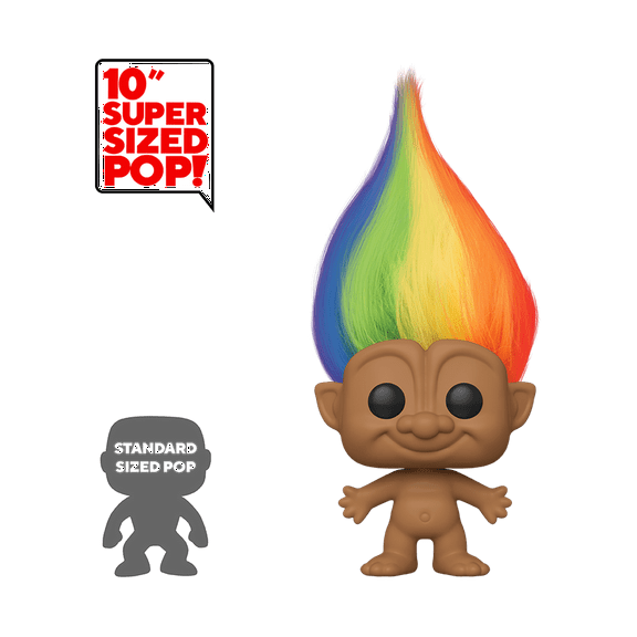 Funko POP! Trolls: Trolls Classic- 10" Troll Multicolored