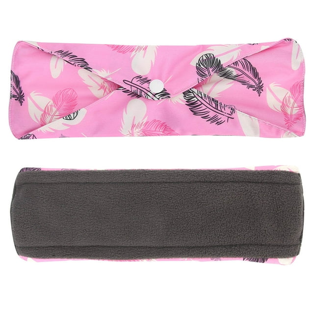 Serviettes Hygiéniques en Tissu, Serviettes Hygiéniques Réutilisables au Charbon de Bambou Réutilisables pour Femmes P,m,L